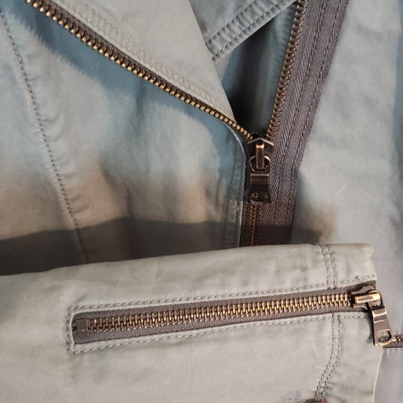 GAP Women's Moto Quilted Jacket: Size US 8 - Picture 4 of 9